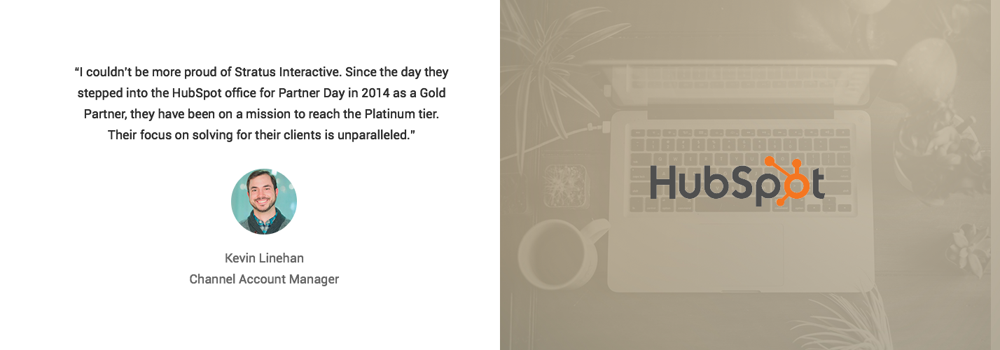 HubSpot testimonial from Kevin Linehan